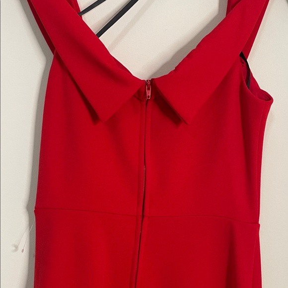 Darling Red Ruffle Mini Dress - Picture 6 of 6